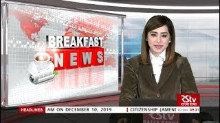 English News Bulletin – December 10, 2019 (9:30 am)