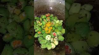 spine gourd recipe|| small karela recipe #shorts #youtubevideo