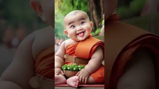 little monk cute #short #shorts #ytshorts #viralshort #viralshorts #entertainment #viral #tending