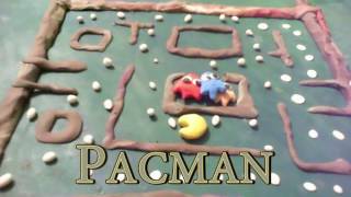 pacman ANIMATION Play doh