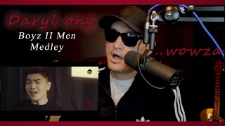 Daryl Ong - Boys II Men Medley | REACTION