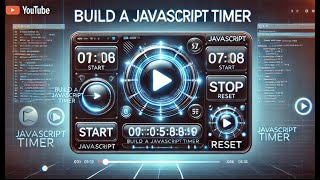 TimeFusion || JavaScript Timer Project | Start, Stop & Reset Functions Explained! 🚀 #javascript #web