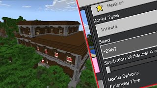 Minecraft Woodland Mansion Seed