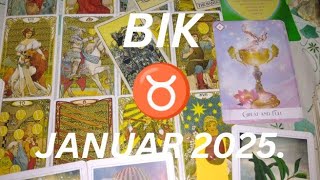 BIK ♉ Konačno pozitivne promene u ljubavi 💞🍀✨ JANUAR 2025. TAROT