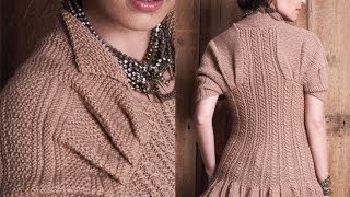 #17 Flounced Pullover, Vogue Knitting Fall 2010