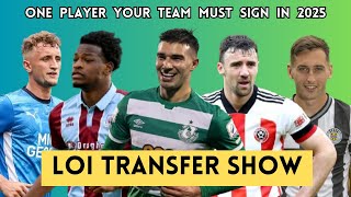 One player EVERY Premier Division club MUST SIGN in 2025… 👀 | LOI Transfer Show 🔄