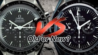 Watch this comparison before purchasing the new 2021 Omega Speedmaster Moonwatch!