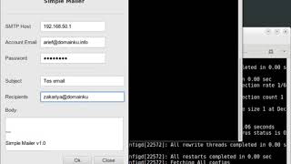Simple Mailer (GUI Application using wxpython)