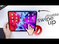 How to Disable Swipe Up in iPad (tutorial)