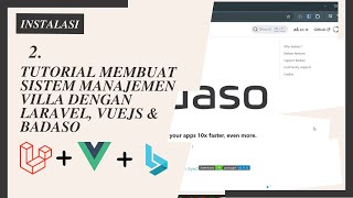 2. Instalasi - Tutorial Membuat Sistem Manajemen Villa dengan Laravel, VueJs \u0026 Badaso