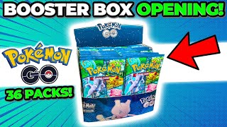 Pokemon GO Booster Box OPENING! (36 Booster Packs)