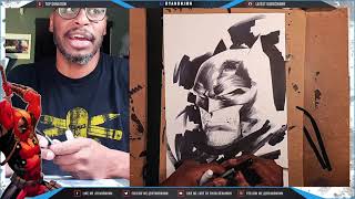 How to Draw BATMAN w/professional comic artist Ryan Benjamin