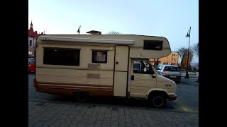 MÓJ FIAT DUCATO KAMPER  1990 ROK 1.9 TDI. camper dethleffs globetrotter