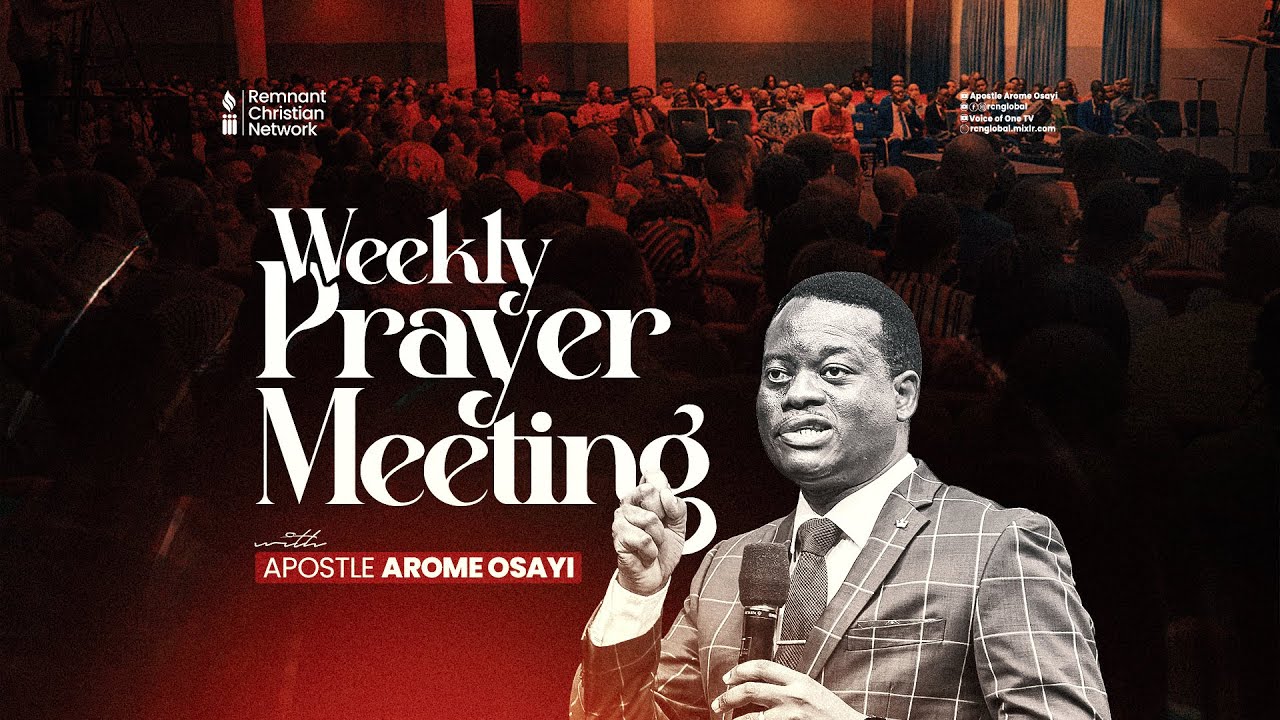 Weekly Prayer Meeting Apostle Arome Osayi 3rd October 2023