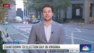 Decision 2023: Countdown to Election Day in Virginia | NBC4 Washington