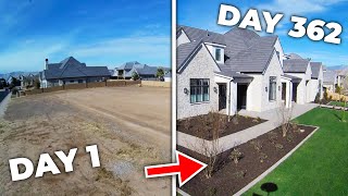 BUILDING A CUSTOM HOME FROM THE GROUND UP! (One Year Timelapse)
