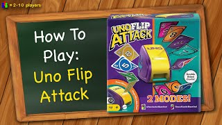 How to play Uno Flip Attack