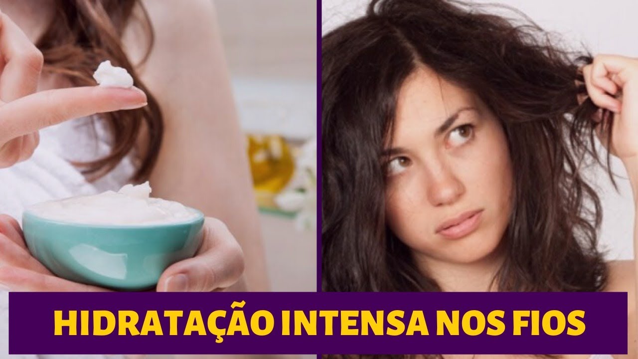 Essa é A Melhor Hidratação Caseira Para Um Cabelo Ressecado - YouTube