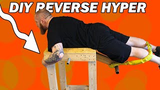 DIY reverse hyper - FIT at home