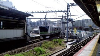 【電子ホーンあり！】　E233系横浜線　横浜駅入線！