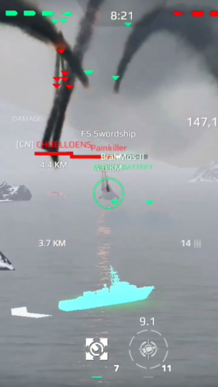 RF Basisty VS. Swordship #ModernWarships #Gameplay #Shorts #PvP #MWcreator