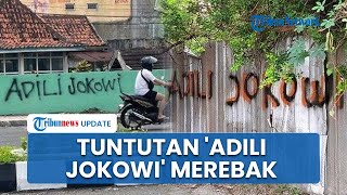 Coretan 'Adili Jokowi' Diprediksi Merembet ke Berbagai Daerah jika Polisi Abaikan Tuntutan Pendemo