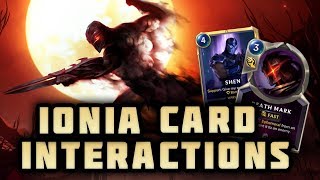 Ionia Card Interactions Explained