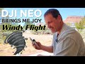Let's Fly the DJI Neo in the Wind!