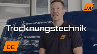 Jobprofil: Trocknungstechniker*in Schadensanierung