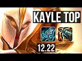 KAYLE vs DARIUS (TOP) | 1.3M mastery, 500+ games | EUW Master | 12.22