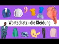 Learn German - Vocabulary: Kleidung