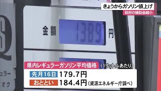 政府の補助金縮小でガソリン価格が先月に続き値上がり（沖縄テレビ）2025/1/16