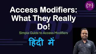 Access Modifiers in PHP | Complete Beginner to Advanced Guide | Object Oriented Programming #php