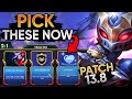 Early Game Augment Guide for Patch 13.8 | TFT - Teamfight Tactics