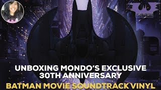 UNBOXING MONDO’S EXCLUSIVE 30TH ANNIVERSARY BATMAN MOVIE SOUNDTRACK VINYL