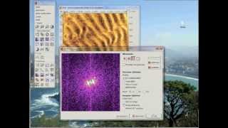 2D FFT: Fourier Transformation and Filtering of AFM image with Gwyddion - Tutorial Part 7/9