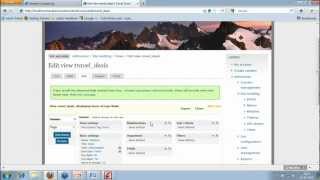 PHP Drupal implementation - View Section