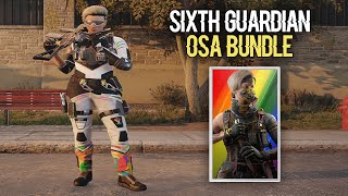 New Y7S2 SIXTH GUARDIAN OSA BUNDLE - Universal Background Card - IN-GAME Showcase - Rainbow 6 Siege