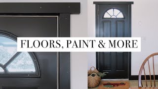 Finishing The Floors, Painting, & More | This Little Farmhouse