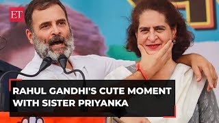 Rahul Gandhi heaps praise on Priyanka, says she is giving her 'Khoon Pasina...'