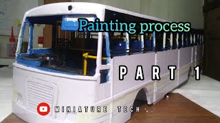 KSRTC painting process  miniature tech