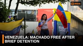 Venezuela: Machado free after brief detention \u0026 more l DD India Live