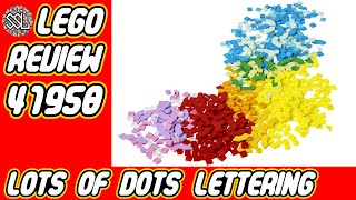 41950 - Lego Dots: Lots of Dots Lettering Review