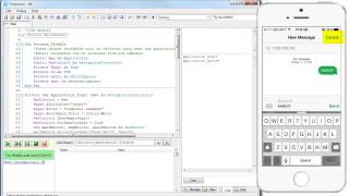 B4i - MailComposer and MessageComposer example