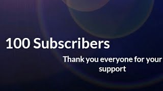 100 Subscribers achieved!!! Tq for your support.Special announcement for CHESS LOVERS