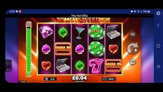 The Hot Offer NEW SLOT - 20p Stake FREE SPINS BONUS