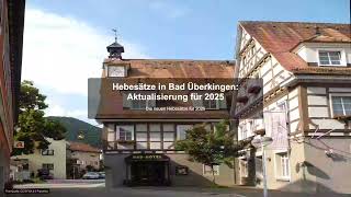 Hebesätze in Bad Überkingen: Aktualisierung für 2025 - Gewerbesteuer News