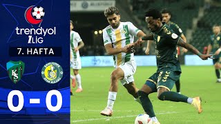 Kocaelispor (0-0) Şanlıurfaspor - Highlights/Özet | Trendyol 1. Lig - 2024/25