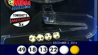 2014 12 02 Mega Millions Numbers and draw results