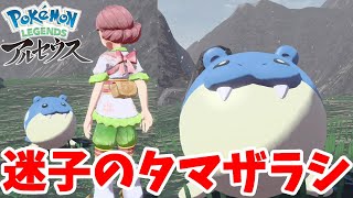 タマザラシがかわいすぎ！サブ任務と図鑑埋め作戦【ポケモンレジェンズアルセウス】